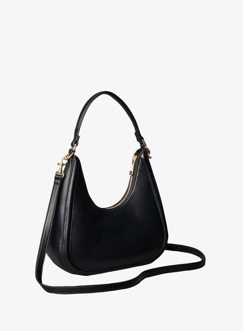 CALVIN KLEIN Embossed Monogram Crescent Bag - Image 2