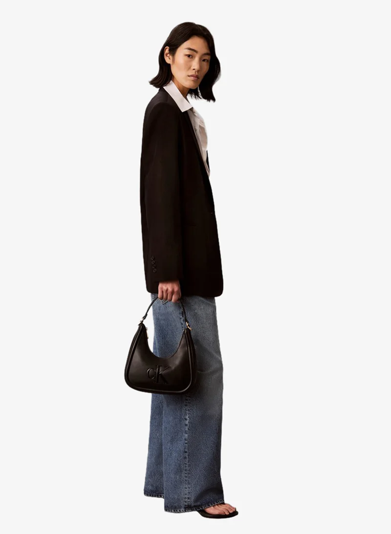 Calvin Klein  Embossed Monogram Crescent Bag for Women | Best Price UAE