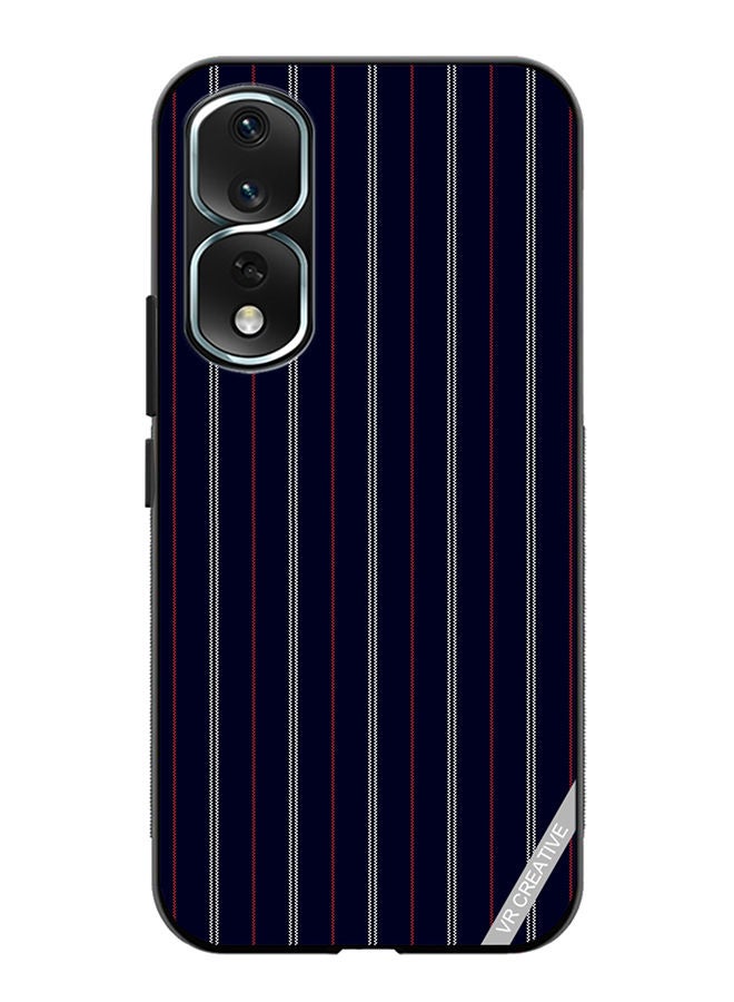 VR CREATIVE Protective Case Cover For Honor 80 Pro Strips Design Multicolour - Image 1