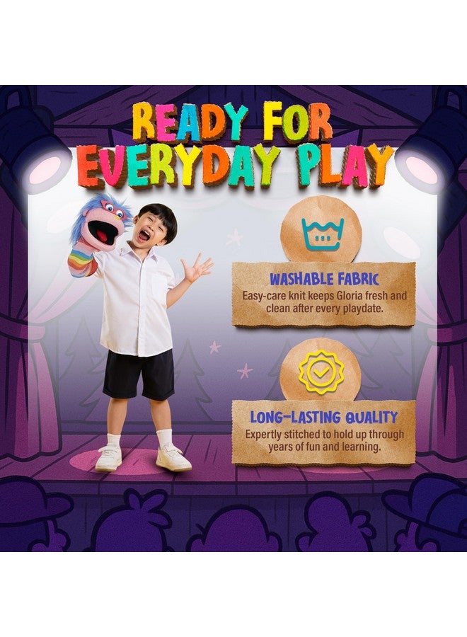 The Puppet Company شركة الدمى - دمى محبوكة - دمية يد غلوريا [لعبة]، 15 بوصة - Image 5