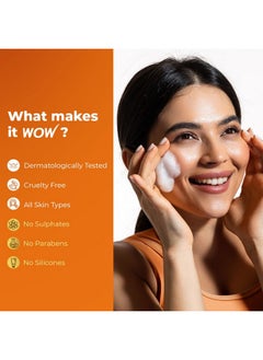 WOW Skin Science Brightening Vitamin C Face Wash | For Oily & Dry Skin | Bright, Glowing Skin | Refreshing | For Women & Men | Paraben & Sulphates Free | 200 Ml  - Image 4