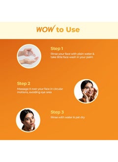 WOW Skin Science Brightening Vitamin C Face Wash | For Oily & Dry Skin | Bright, Glowing Skin | Refreshing | For Women & Men | Paraben & Sulphates Free | 200 Ml  - Image 5