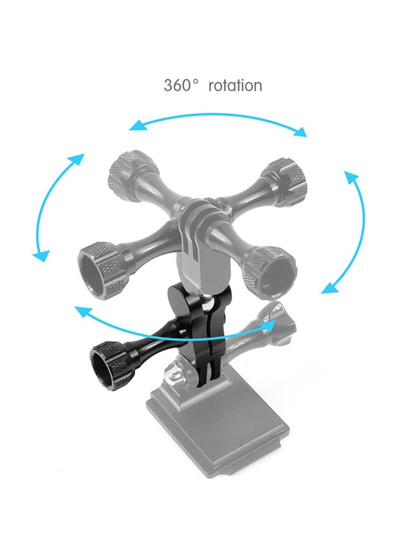 360 Degree Aluminum Ball Joint Swivel Buckle Arm Mount Extension - Image 3