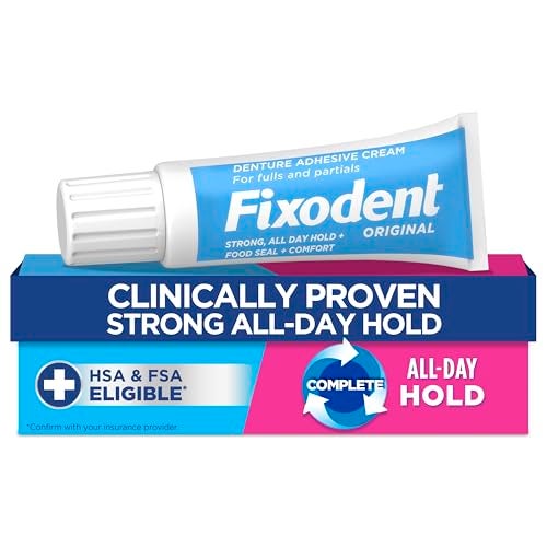 Fixodent Complete Original Denture Adhesive Cream 075 oz