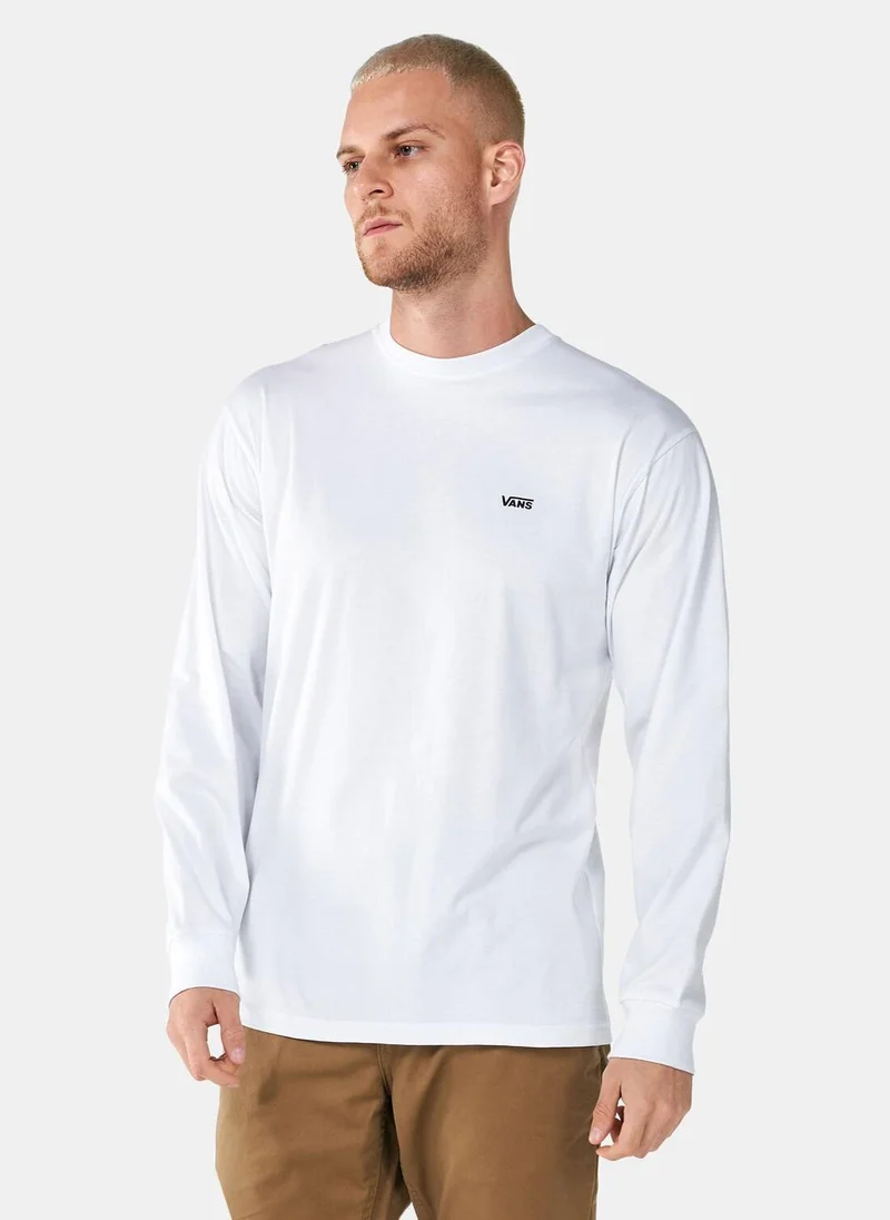 VANS Men's Left Chest Hit Long Sleeve T-Shirt