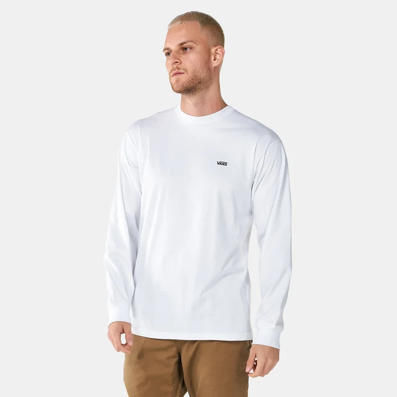 VANS Men's Left Chest Hit Long Sleeve T-Shirt