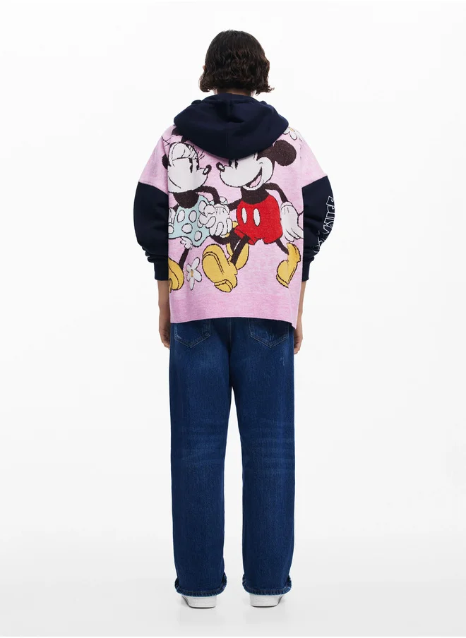 DESIGUAL Mickey Mouse Sweatshirt