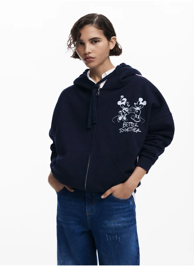 DESIGUAL Mickey Mouse Sweatshirt