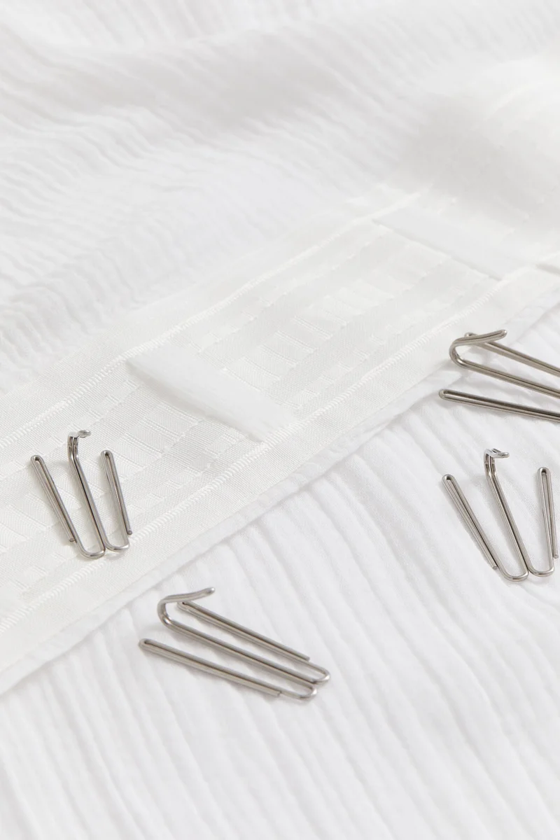 H&M 1-pack long and wide muslin curtain length