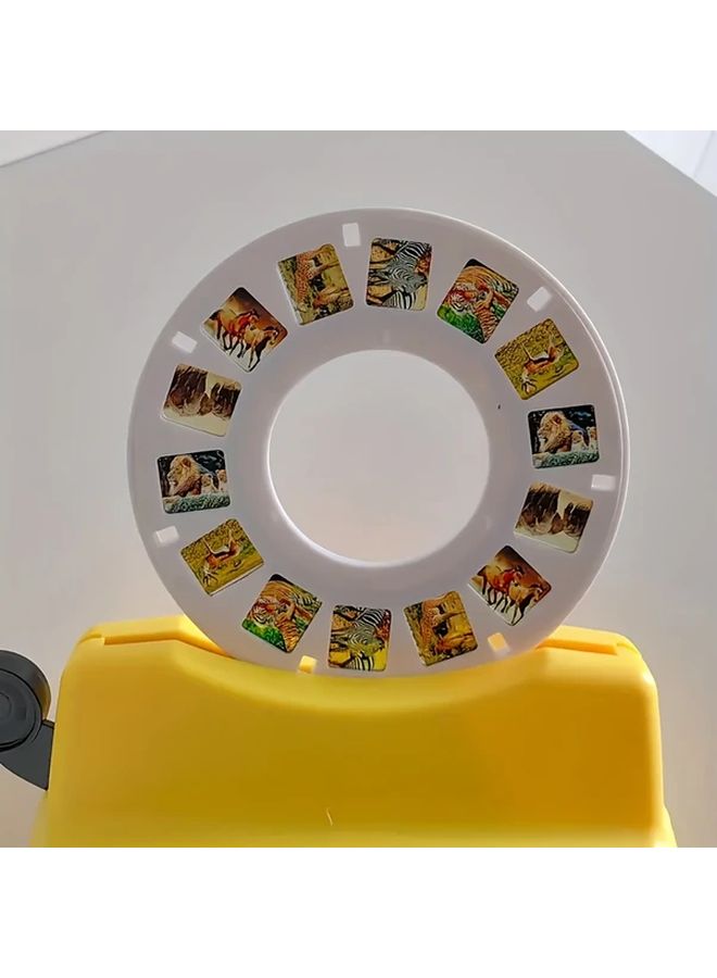 Yellow 3D Glasses Free Stereoscopic Viewer For Smartphones Tablets Projectors - Image 5