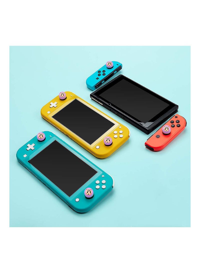 YONK 4 Pieces Thumb Grip Caps Joystick Cap For Nintendo Switch OLED Soft Silicone Cover For JoyCon Thumbstick N04 - Image 3