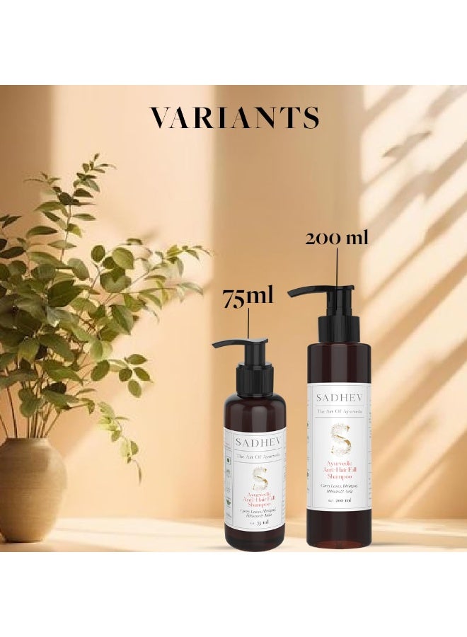 Sadhev Ayurvedic Anti-Hairfall Shampoo 75 ml - Image 3