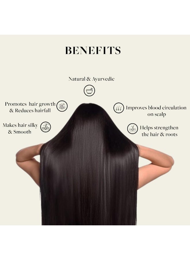 Sadhev Ayurvedic Anti-Hairfall Shampoo 75 ml - Image 4