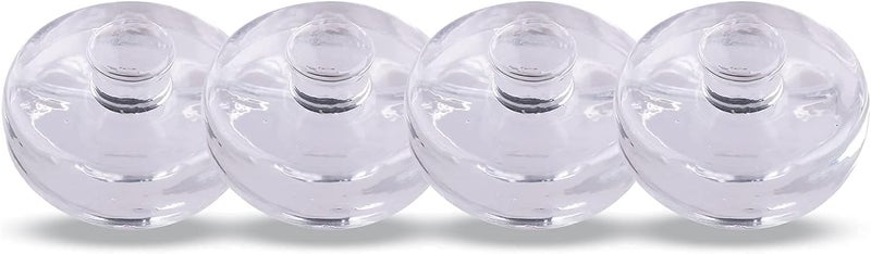 eleganttime 4-Pack Easy Grip Handle Glass Fermentation Weights for Wide Mouth Mason Jars, Clear, 7 OZ Each, Canning, Jar, Fermenting, Pickling, Sourkrout, Kraut Weight, Gift Box - Image 5