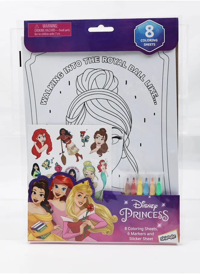 Disney DISNEY PRINCESS COLOURING SHEETS