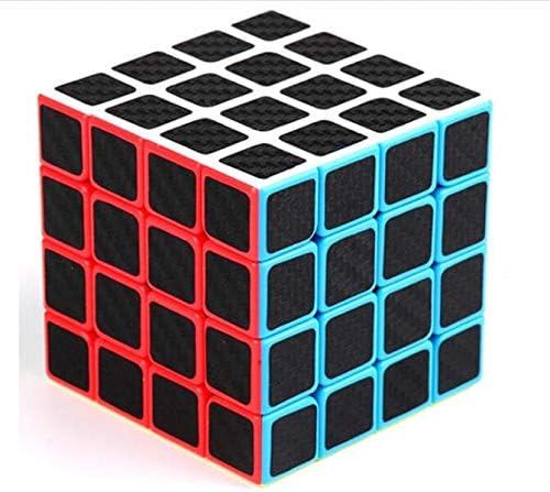CuberSpeed Cuberspeed MFJS MeiLong Carbon Fiber Cubic Gift Box Bundle Phantom Carbon Fiber Sticker Speed Cube 2x2 3x3 4x4 5x5 Stickerless with Black Sticker Puzzle  - Image 4