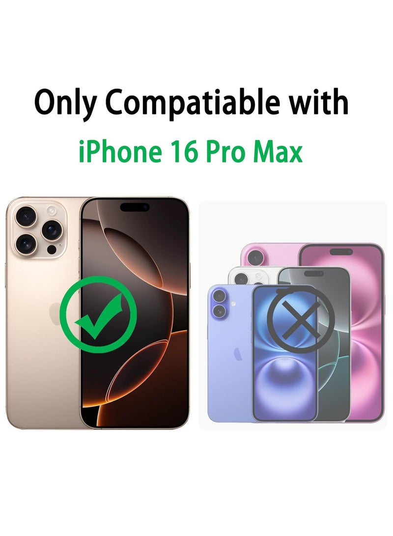 BORTONY iPhone 16 Pro Max Case Cover with Soft Liquid Silicone Anti-Scratch Shockproof Slim iPhone 16 Pro Max Cover Anti-fingerprint Protective Case for Apple iPhone 16 Pro Max - Image 2