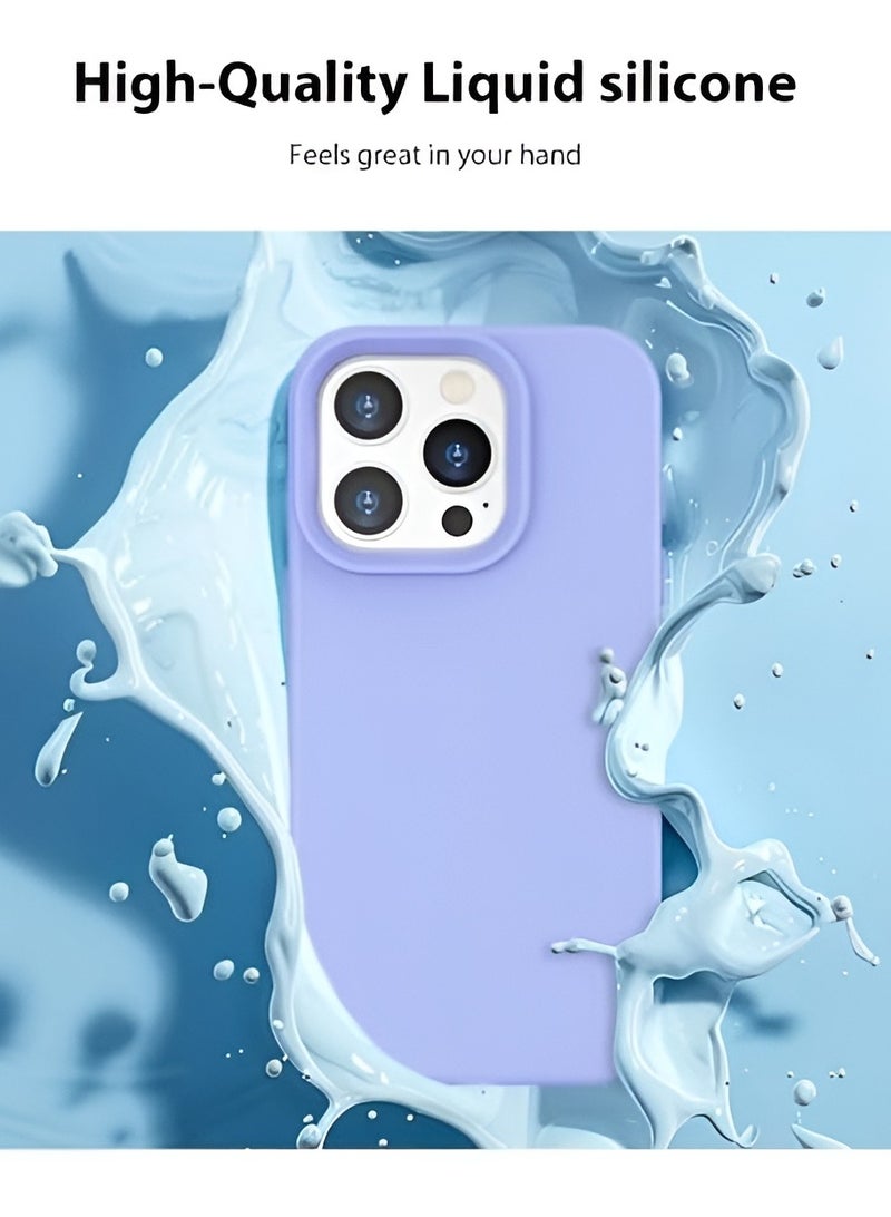 BORTONY iPhone 16 Pro Max Case Cover with Soft Liquid Silicone Anti-Scratch Shockproof Slim iPhone 16 Pro Max Cover Anti-fingerprint Protective Case for Apple iPhone 16 Pro Max - Image 3