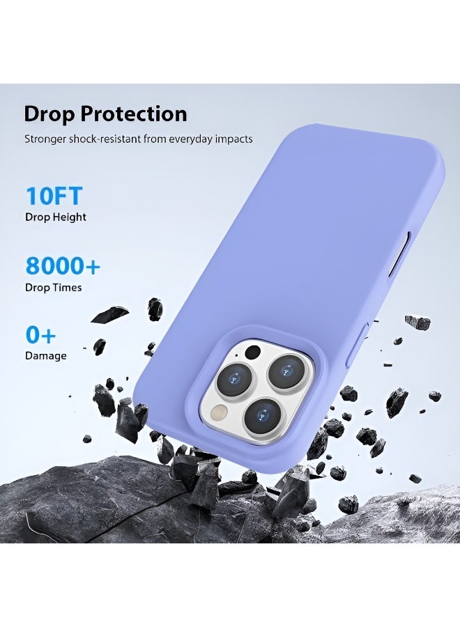BORTONY iPhone 16 Pro Max Case Cover with Soft Liquid Silicone Anti-Scratch Shockproof Slim iPhone 16 Pro Max Cover Anti-fingerprint Protective Case for Apple iPhone 16 Pro Max - Image 4