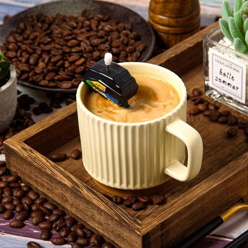 SCENTIA Boat Motor Coffee Stirrer,Stainless Steel Clips Can Hold Cups Tightly,Propeller Can Penetrate Deeply Into Cup Stir Thoroughly,Unique Gadgets For Make Coffee Time More Fun,Gifts-1PCS - Image 5