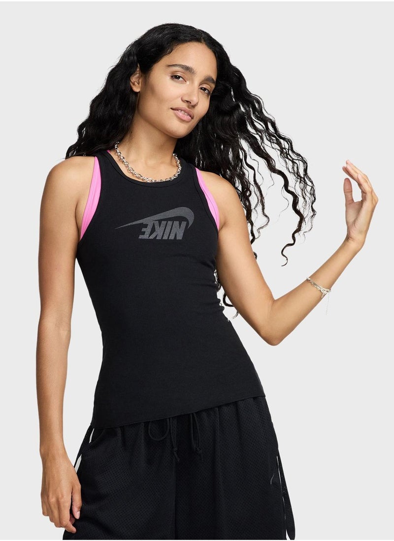 Nike W NSW DANCE RIB TANK  - Image 1