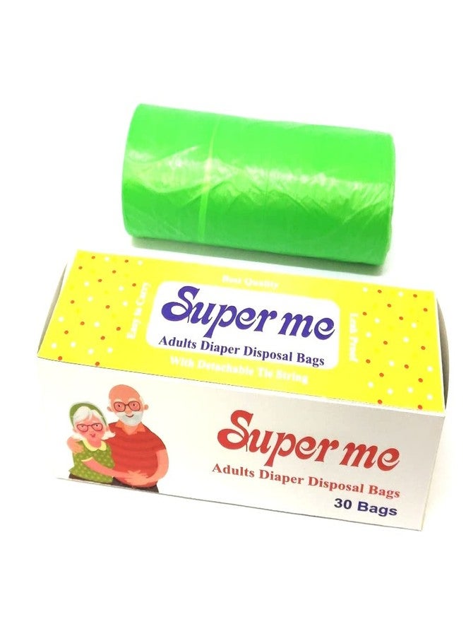 Bentalls Superme Adult Diaper Disposal Bags [4 Packs](Total 120 Bags) - Image 1