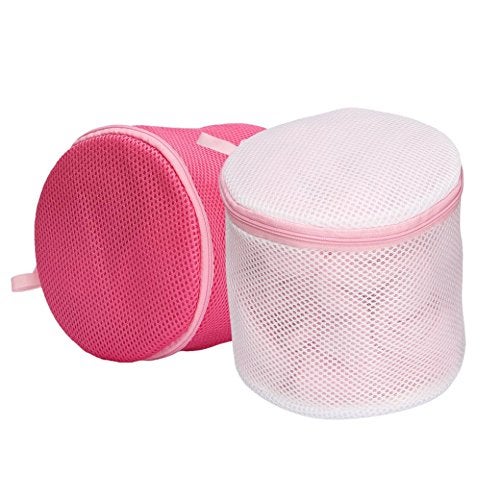 Urdhvamurti Urdhvamurti Circular Double Layer Clothes Washing Bag 14 cm Pack of 2 Multi  - Image 1