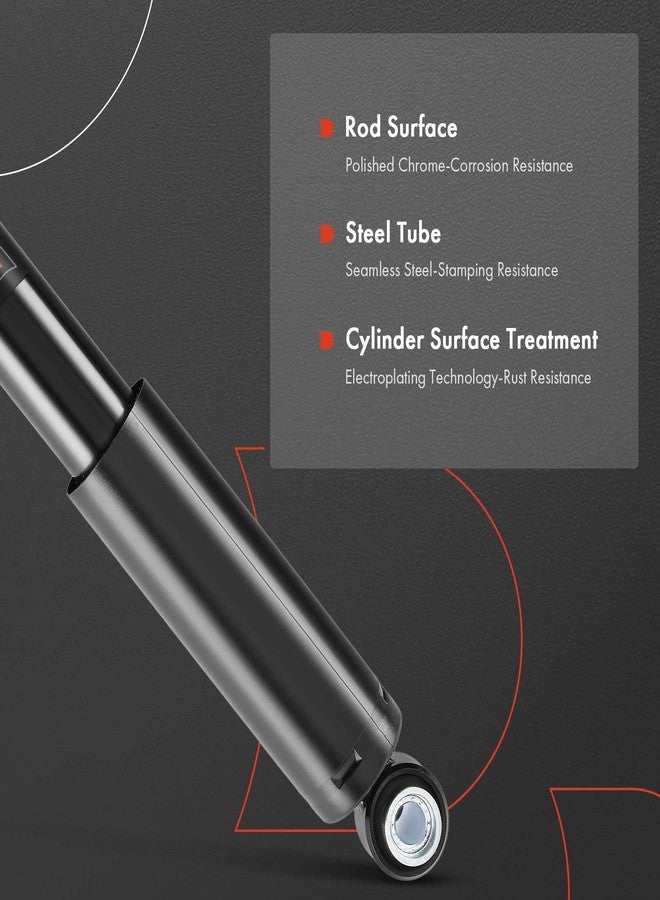 A-Premium Rear Pair (2) Shock Absorber Compatible with Hyundai Santa Fe 2007-2009, Veracruz 2007-2012, Driver and Passenger Side - Image 5