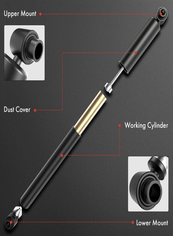 A-Premium Rear Pair (2) Shock Absorber Compatible with Hyundai Santa Fe 2007-2009, Veracruz 2007-2012, Driver and Passenger Side - Image 2