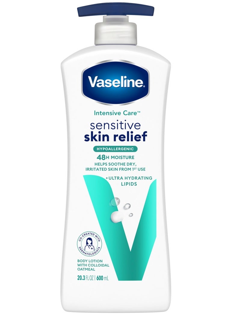 فازلين لوشن فازلين للعناية المركزة للبشرة الحساسة 600 مل