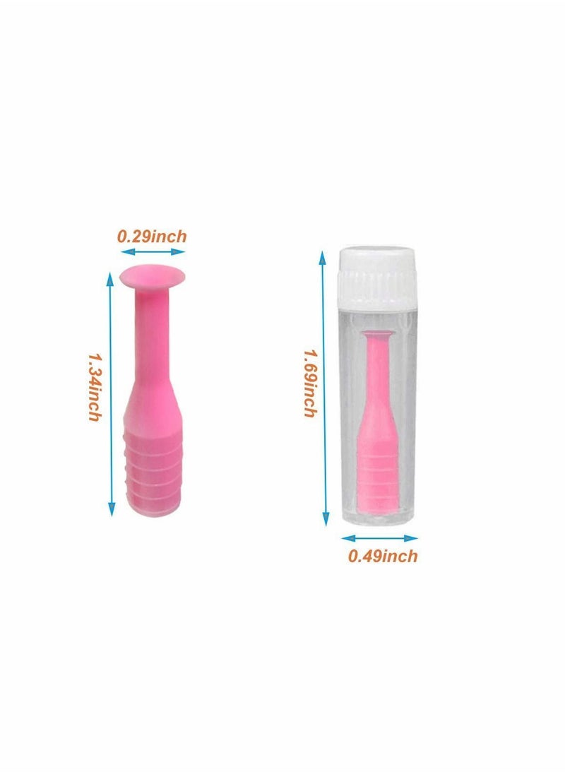 NIBEMINENT 4 pcs Hard Contact Lens Remover RGP Plunger for Soft Lenses  - Image 2