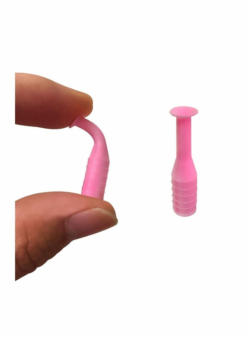 NIBEMINENT 4 pcs Hard Contact Lens Remover RGP Plunger for Soft Lenses  - Image 3