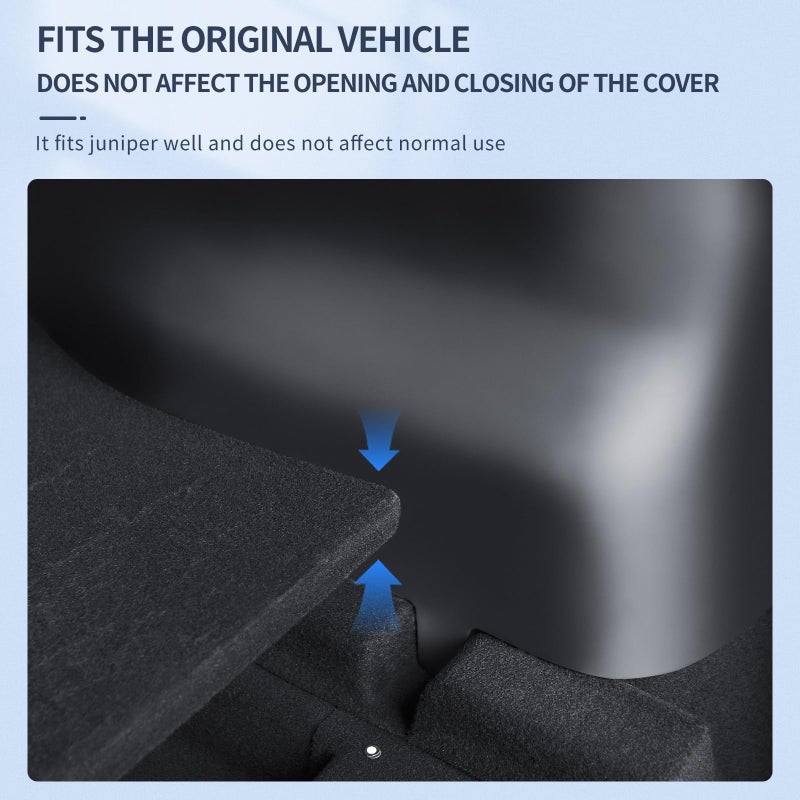 SHINELINERS Rear Trunk Side Protectors for Tesla Model Y Juniper 2025-2026, 2PCS TPE Side Panel Guards, Cargo Area Protective Covers - Image 5