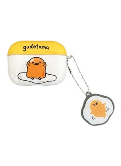 Kulomi Suitable For Apple Airpods4 Protective Case Pro2 Big Ear Dog Second Generation 3rd Generation Wireless Bluetooth Earphone Case-Color:[egg Yolk King] + Pendant-Applicable Models:Airpods 4th Generation