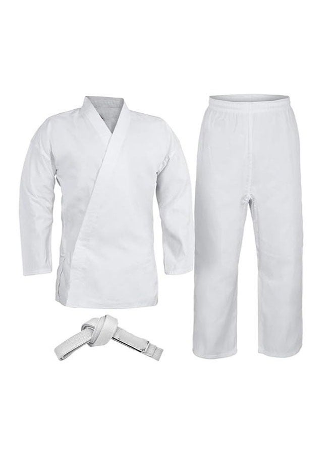 Generic Three-Piece Karate Uniform for Adults - Lightweight & Breathable, Ideal for Training & Professional Competitions (Fits 173-183CM) - Image 2