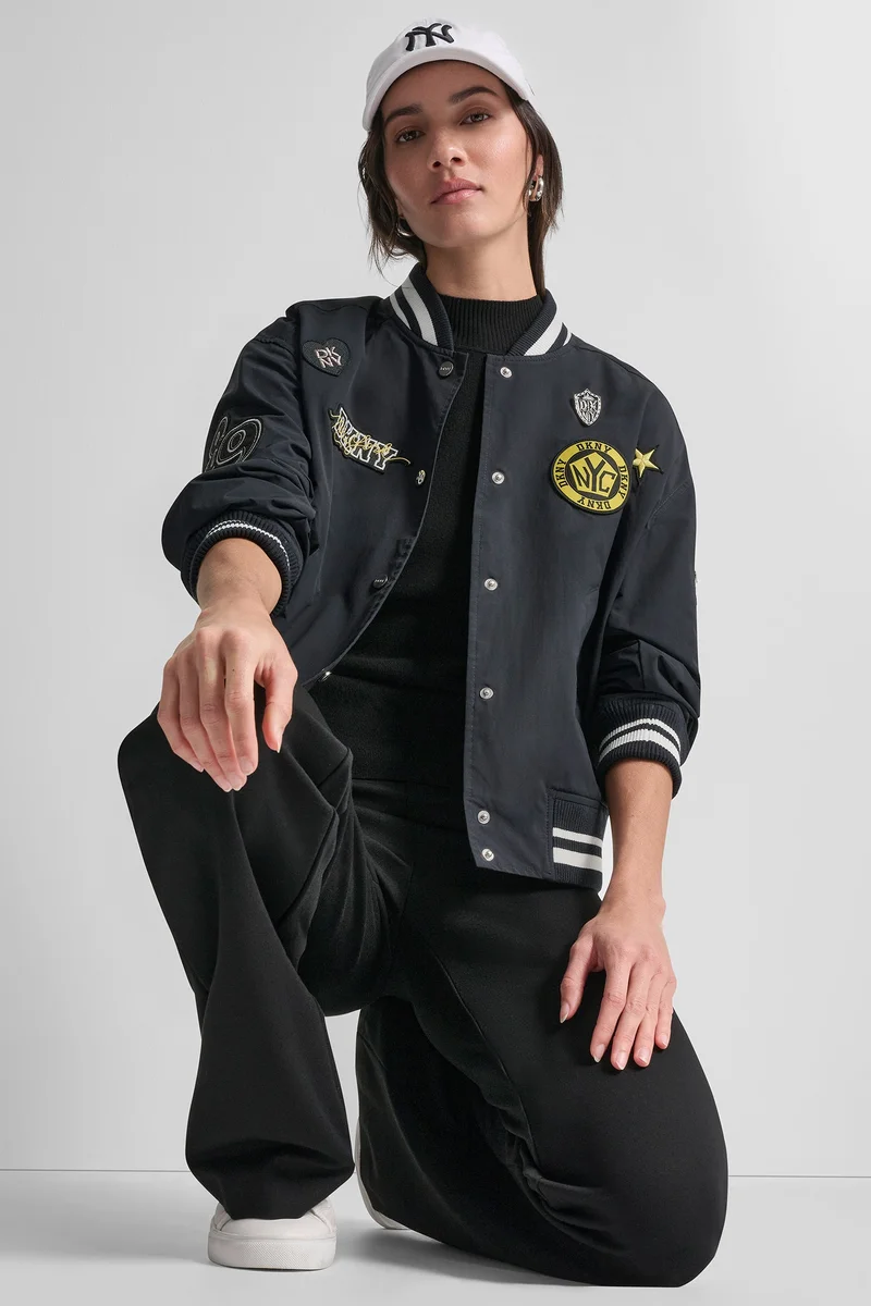 DKNY  LONG SLEEVE 1989 PINS  PATCH for Women | Best Price UAE