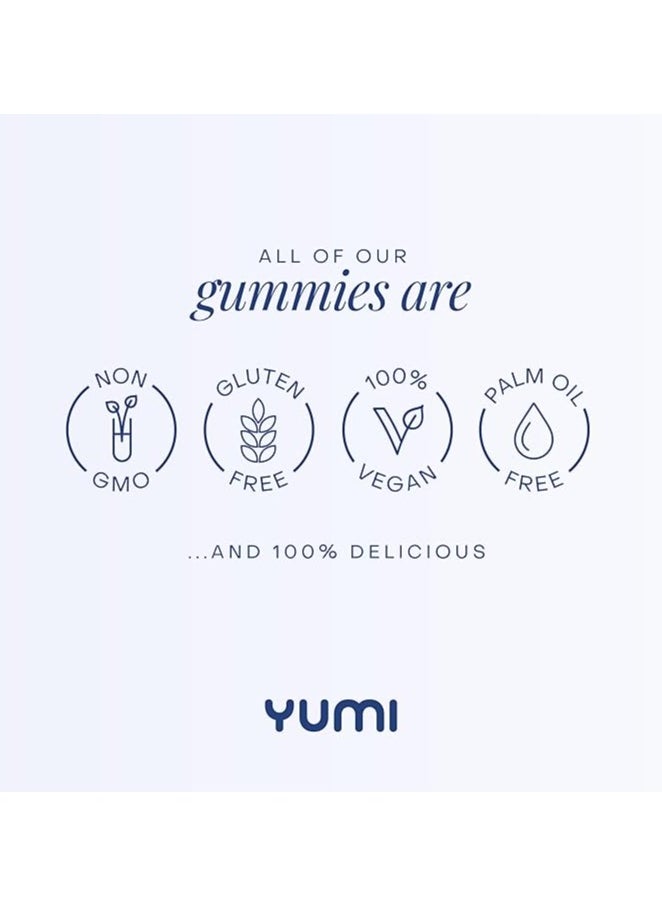 Yumi Nutrition - Yumi Nutrition 5Htp Bedtime Gummies X 60, 100Mg, Griffonia Extract, Maintain Wellbeing, Vegan, Gluten-Free, Chewable Sleep Supplement, Passion Fruit Flavour - Image 1