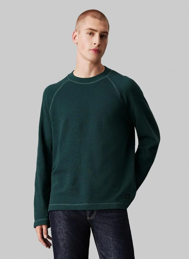 Calvin Klein Jeans Logo Crew Neck Sweatshirt