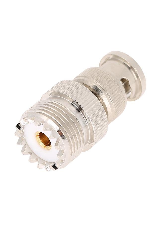 Thoraya - BNC Male Plug to UHF Female Jack RF Coaxial Adapter Cable Connector - Image 1