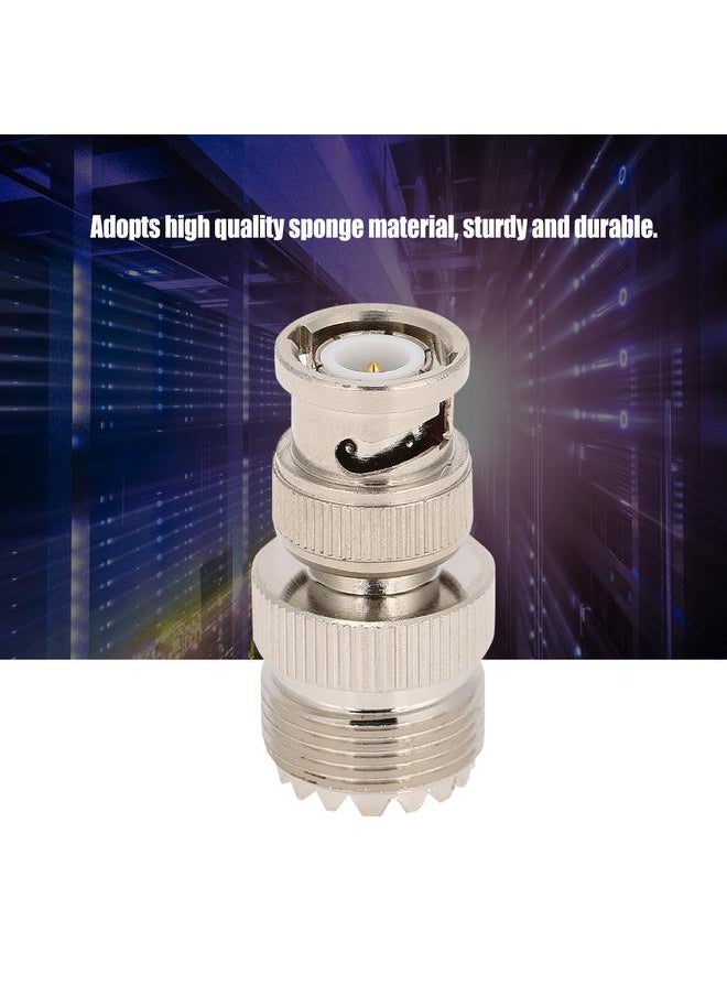 Thoraya - BNC Male Plug to UHF Female Jack RF Coaxial Adapter Cable Connector - Image 1