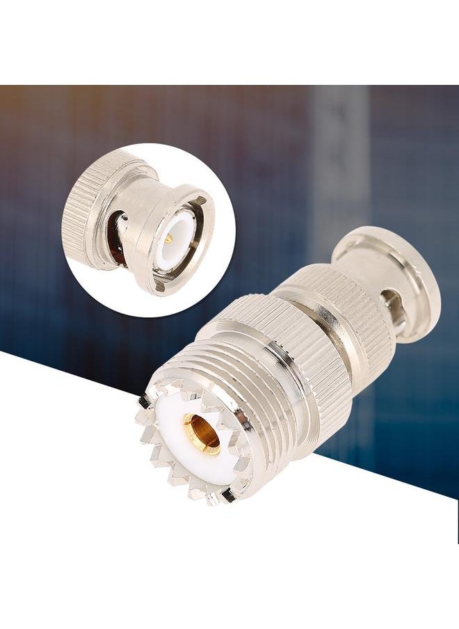 Thoraya - BNC Male Plug to UHF Female Jack RF Coaxial Adapter Cable Connector - Image 1