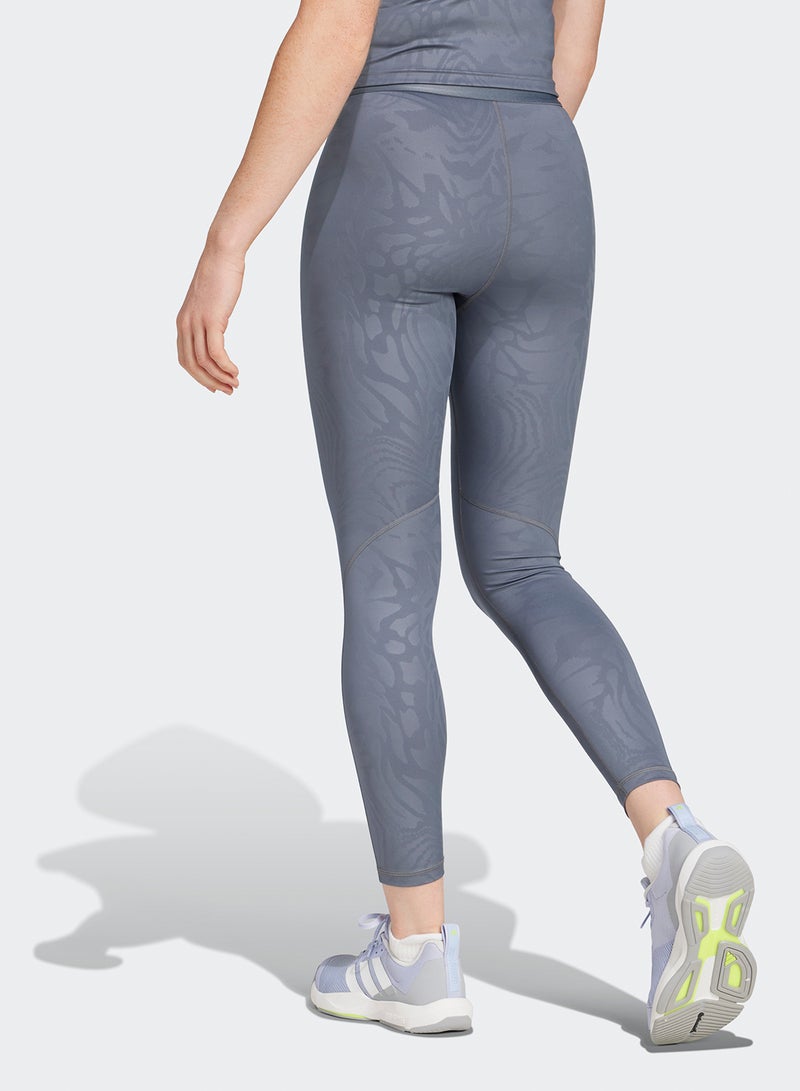 Adidas 7/8 Techfit Printed Leggings  - Image 2