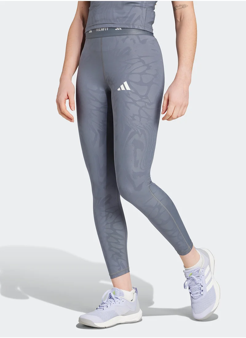 Adidas 7/8 Techfit Printed Leggings