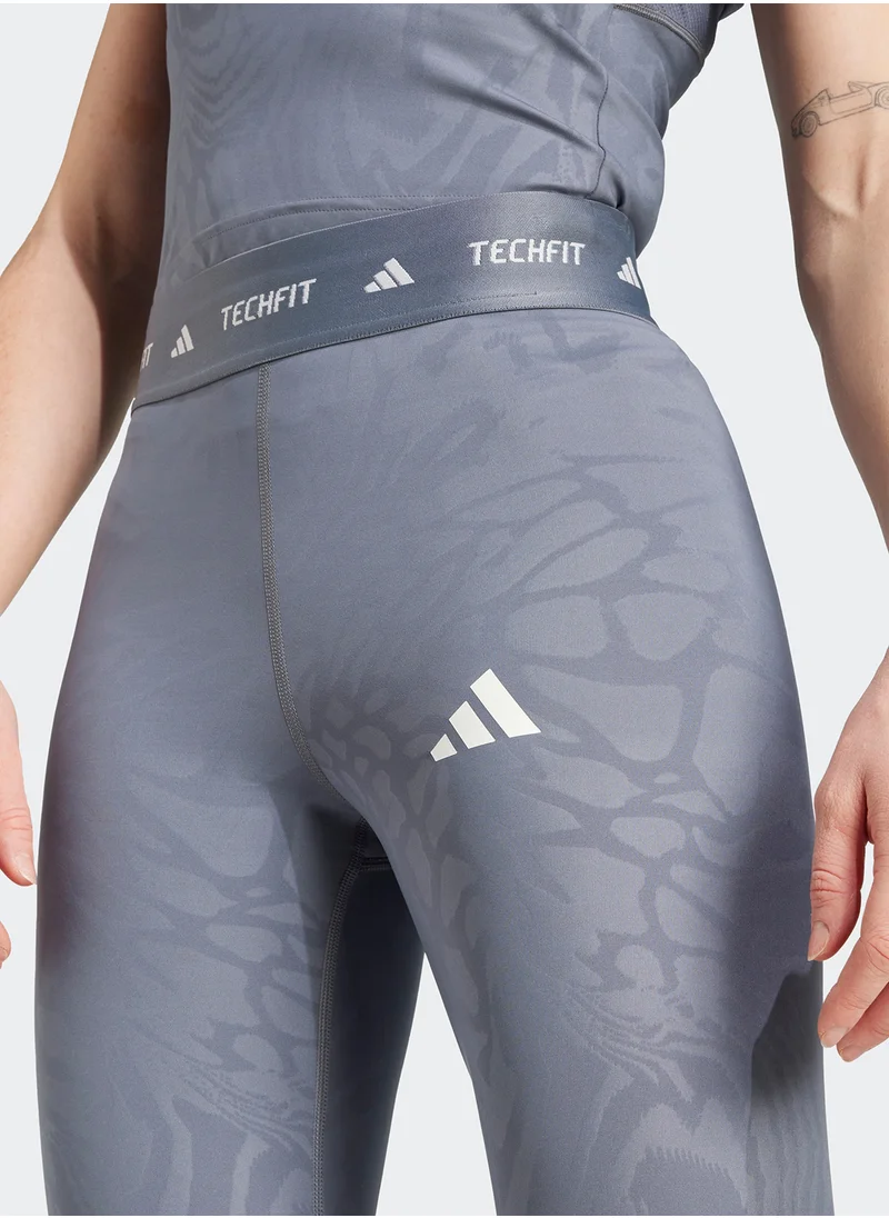 Adidas 7/8 Techfit Printed Leggings
