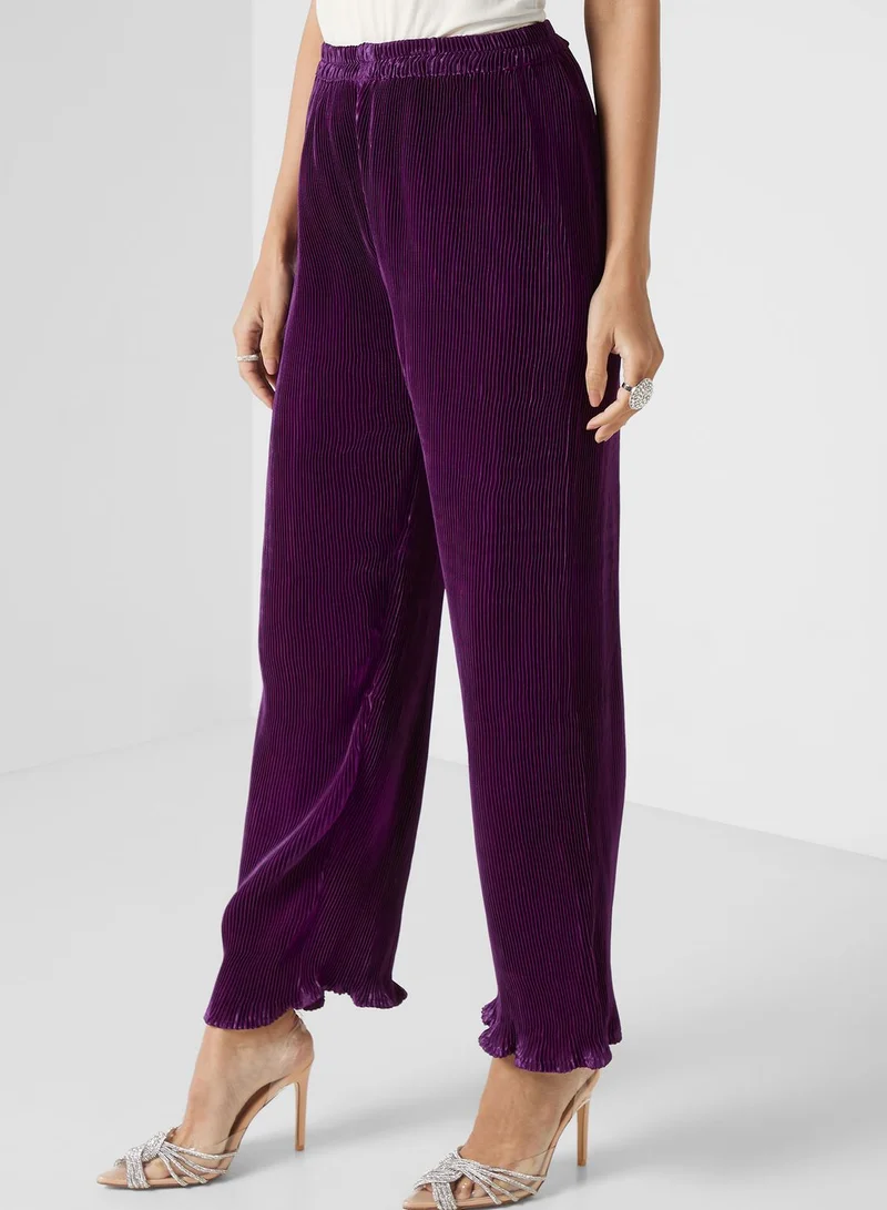 Khizana Pleated Tunic & Pant Set