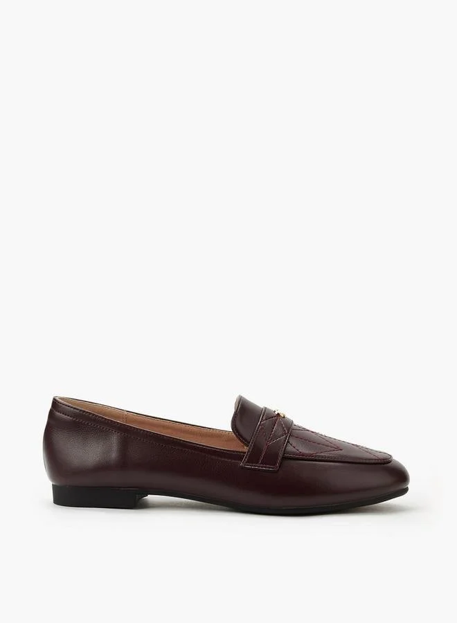 لو كونفورت Women Stitch Design Loafers