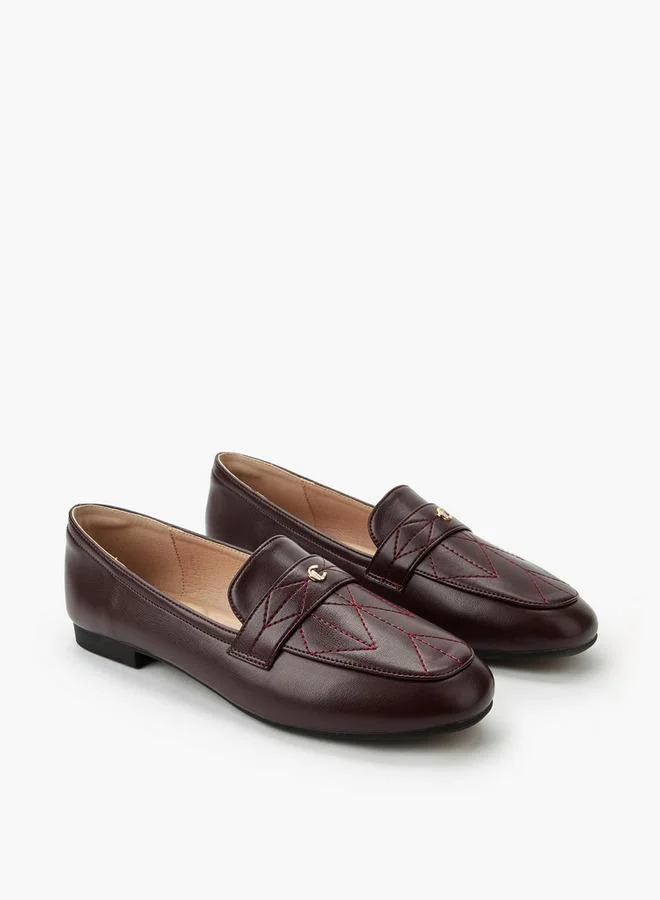 Le Confort Women Stitch Design Loafers