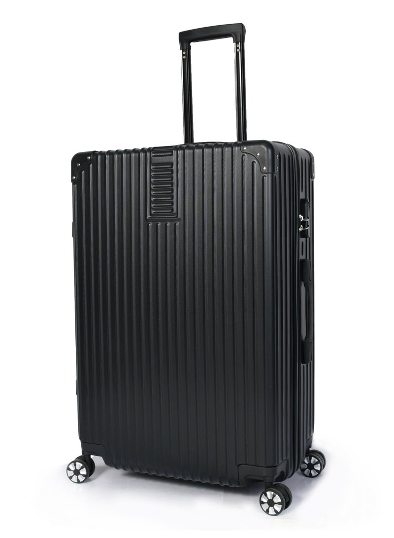 MORANO 3-Piece Unisex Morano Travel Luggage Trolley Set Black Size 28''-24''-20'' Inches. - Image 4