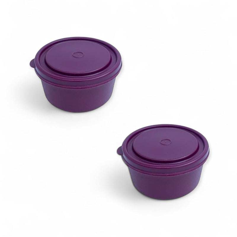 Trioware Trioware Bino Microwave Safe Containers with BPA Free Airtight Lid Microwave Safe Leak Proof Container for Home Office Use Set of 2 Inside Steel Container 400ml each Red - Image 4