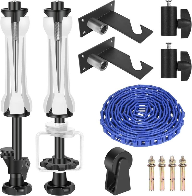 EMART Expand Roller Backdrop Wall Mounting - 1 Chain Manual Photography Support System, Ceiling Background Holder Attached into Tripod Stand for Video Studio Live Streaming - Image 1